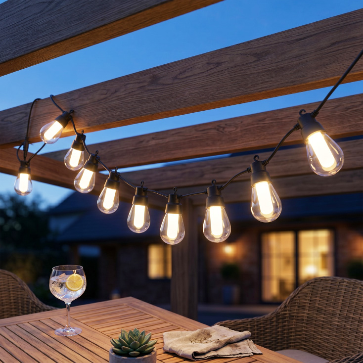 Solarni LED niz 6.5 m, 10 sijalica 11830 slika 3