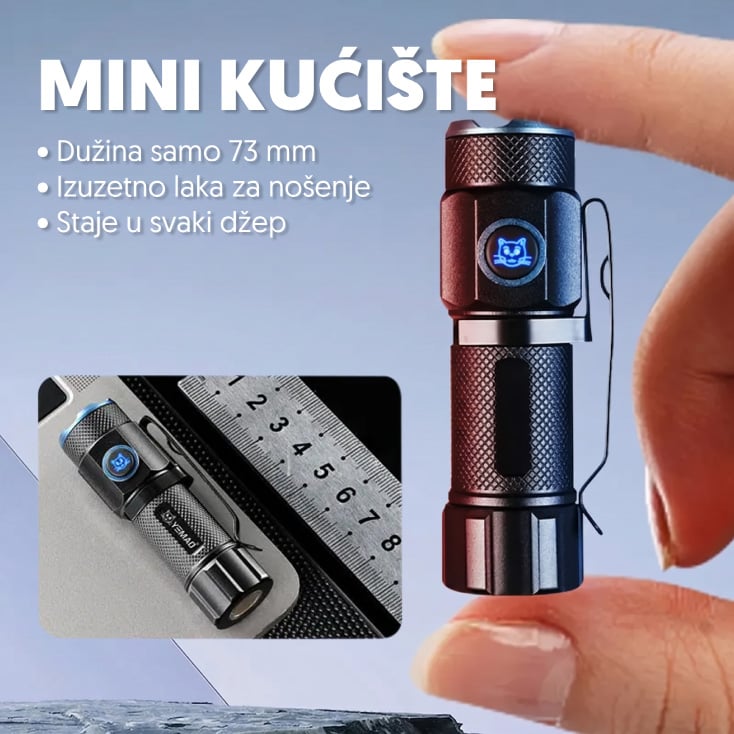 Punjiva LED baterijska lampa 11862 slika 2