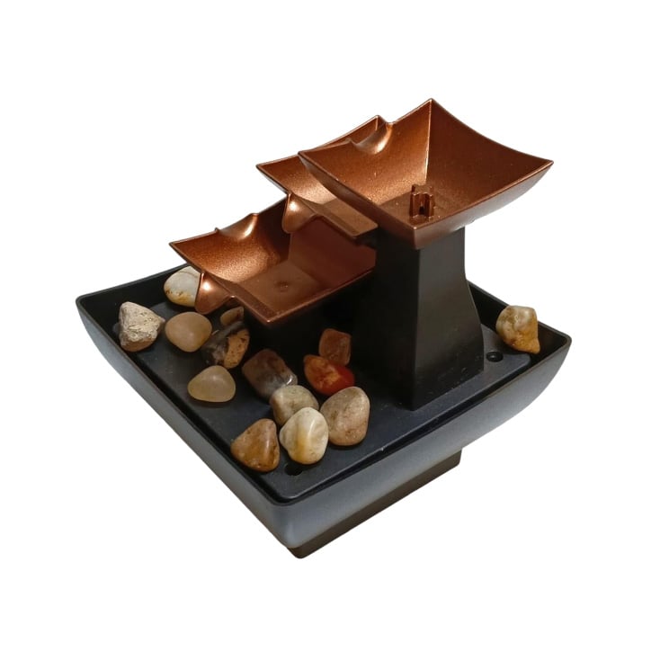 Mini sobna fontana 12.5x12.5x13.6cm slika 2