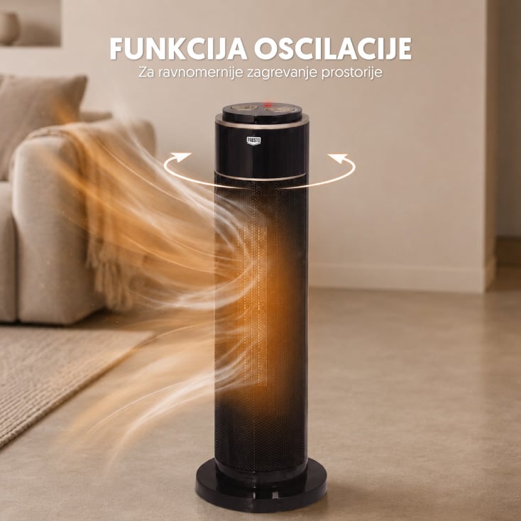 PROSTO stubna PTC grejalica 2000W slika 4