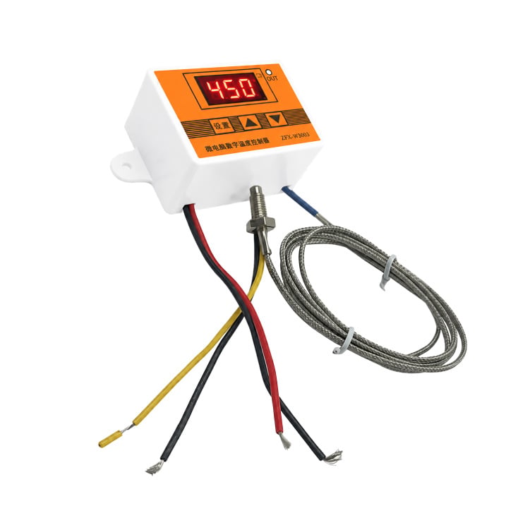 Digitalni termostat sa sondom, 0~450C°, 230VAC slika 1