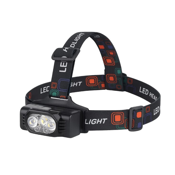 LED naglavna punjiva lampa sa PIR senzorom 700lm 1200mAh slika 1