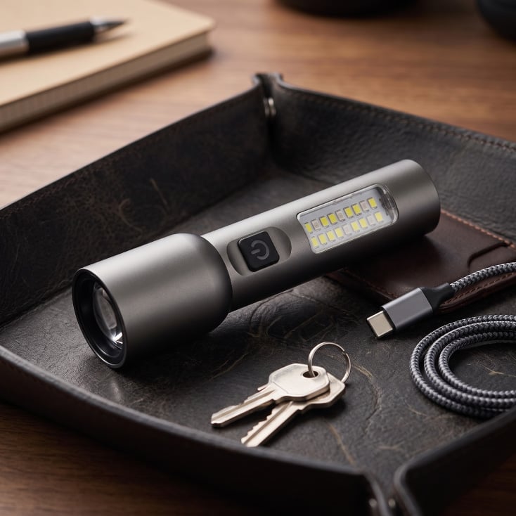 Ručna LED lampa, WHITE LASER LED 1200mAh slika 3
