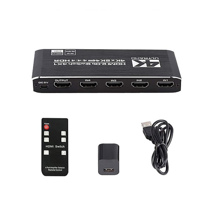 HDMI svič 4x1 V2.0 4K/60Hz slika 2