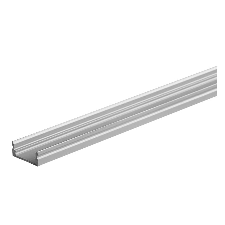 Set aluminijumski profil za LED trake 2m 17.5x7 mm slika 2