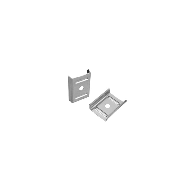 Set aluminijumski zidni profil za dve LED trake 1m 17x49 mm slika 4