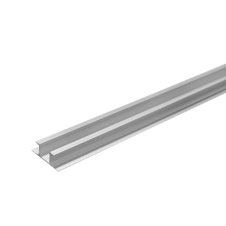 Set aluminijumski zidni profil za dve LED trake 2m 17x49 mm slika 2