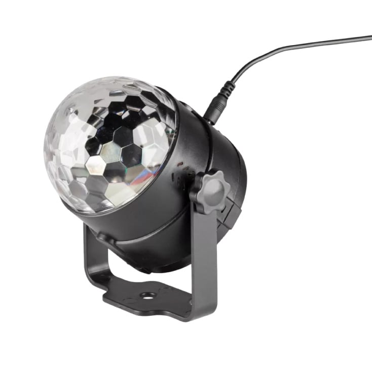 Mini RGB disko kugla 80mm, USB, do 100m2 slika 1