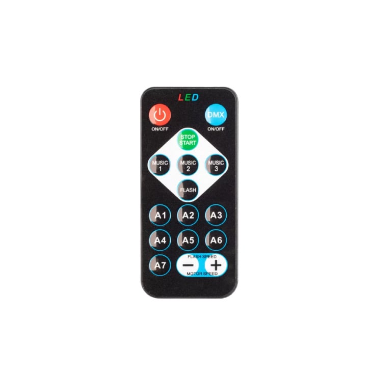 Mini RGB disko kugla 80mm, USB, do 100m2 slika 3