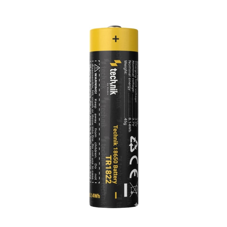 Technik litijum jonska baterija 18650 2200mAh 3,7V slika 1