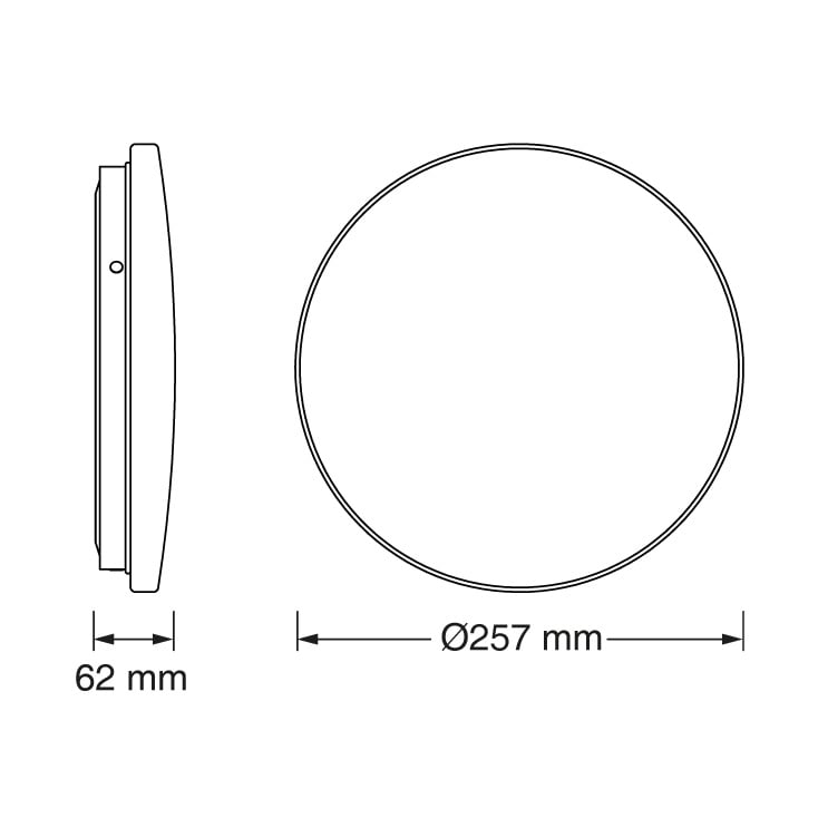OSRAM LED plafonjera sa senzorom 12W 6500K IP20 slika 2