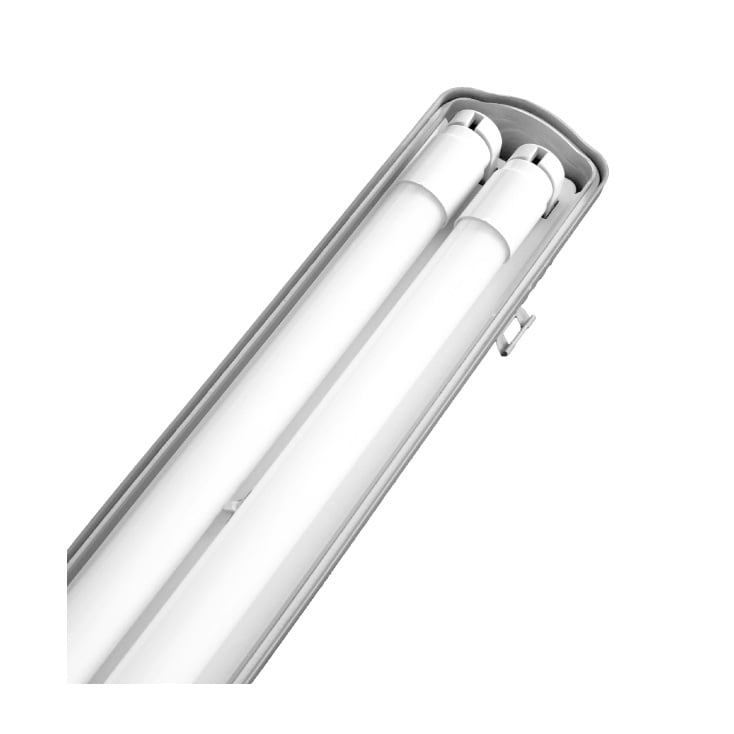 Dvostrana vodootporna armatura sa dve T8 LED cevi 2x18W slika 2