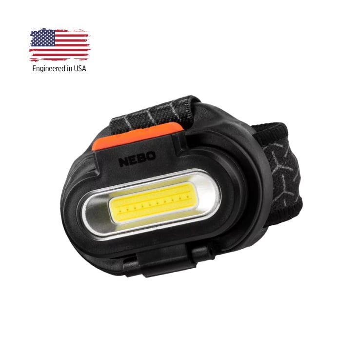 LED naglavna punjiva lampa NEBO EINSTEIN 1500 slika 1