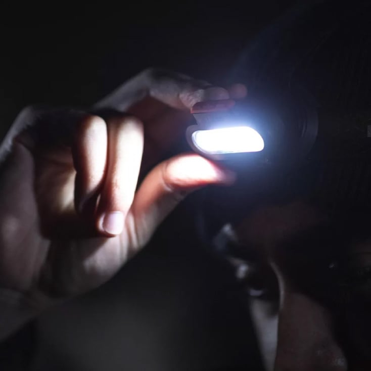 LED naglavna punjiva lampa NEBO EINSTEIN 1500 slika 4