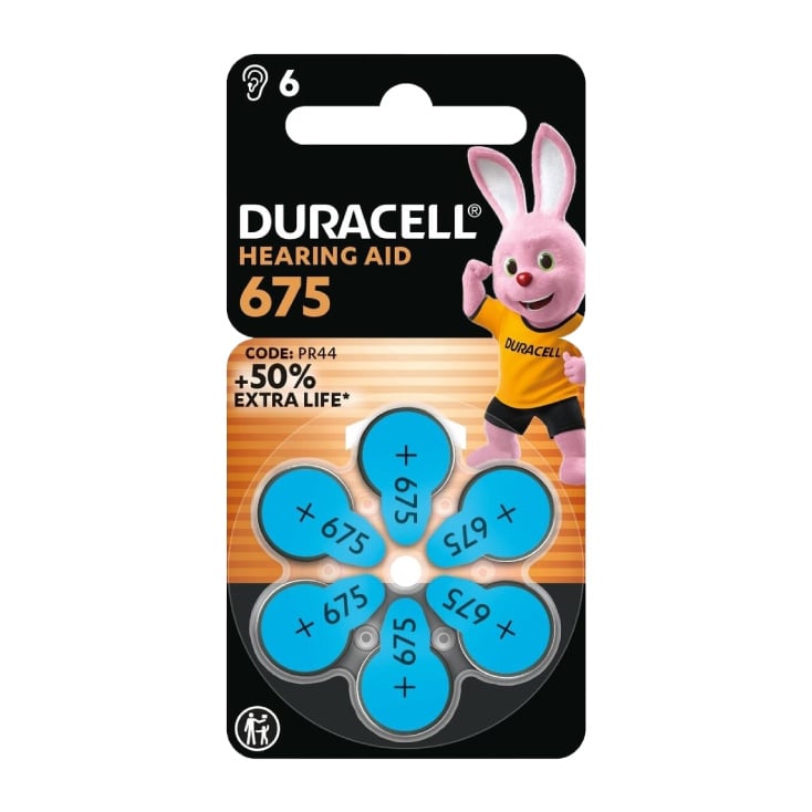 Duracell baterije za slušni aparat Aid 675 slika 1