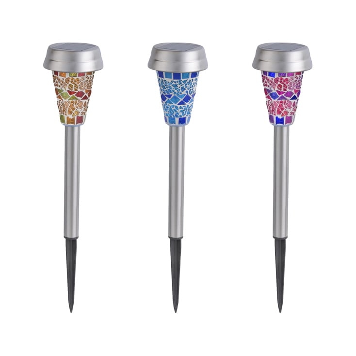 Solarna baštenska lampa u više dezena GS030 slika 2