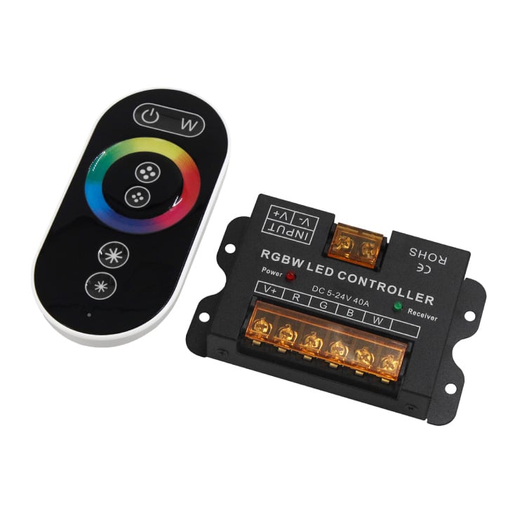 Kontroler za RGBW LED trake, touch daljinski 12V/480W slika 1