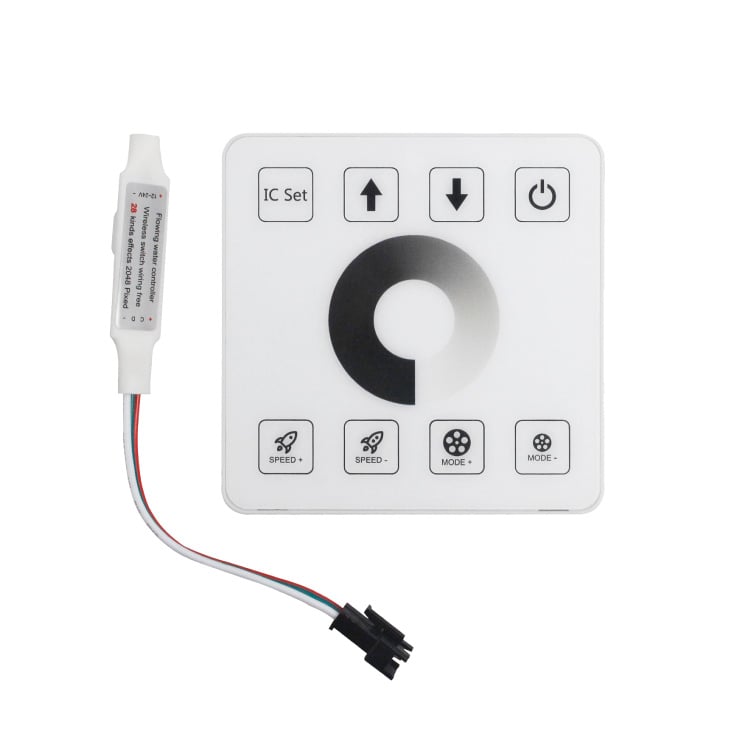 Touch LED kontroler za adresabilne "running" (trčeće) LED trake 5-24V slika 1