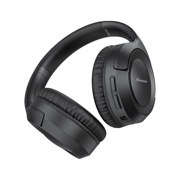 Stereo Bluetooth slušalice sa mikrofonom MX100 crne slika 2