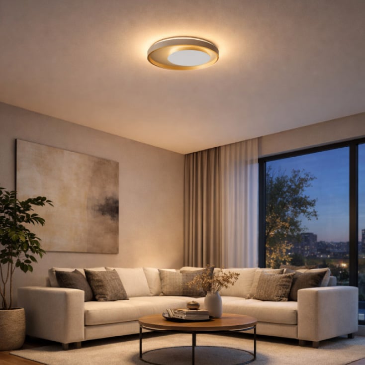 LED plafonjera 36W 3000K IP20 kapućino slika 3
