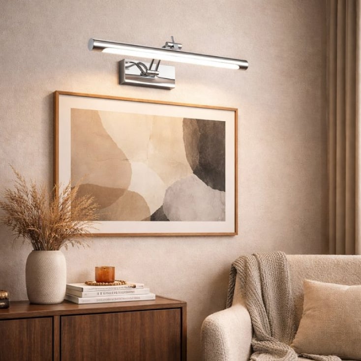 Zidna LED lampa 7W 3000K hrom slika 2