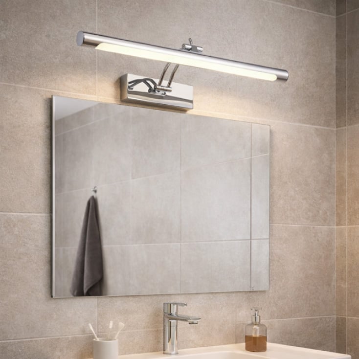 Zidna LED lampa 7W 3000K hrom slika 3
