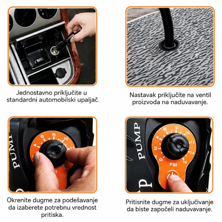 SUP prenosna električna pumpa 26-582008 slika 2