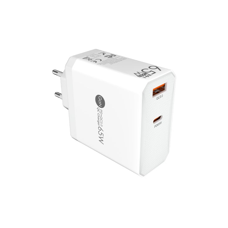 Univerzalni USB brzi punjač 65W USB-C PD+USB-A QC 3.0 slika 1