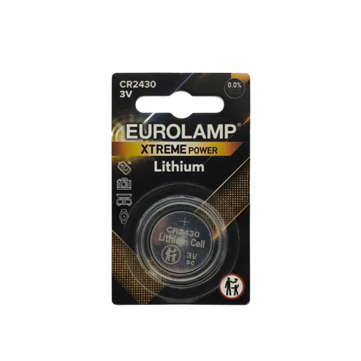 Litijumska baterija Extreme CR2430, 3V, 1 komad slika 1
