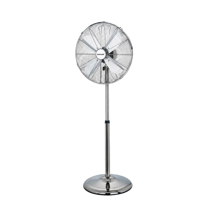 Stojeći ventilator, 40 cm, 50W, inox slika 1