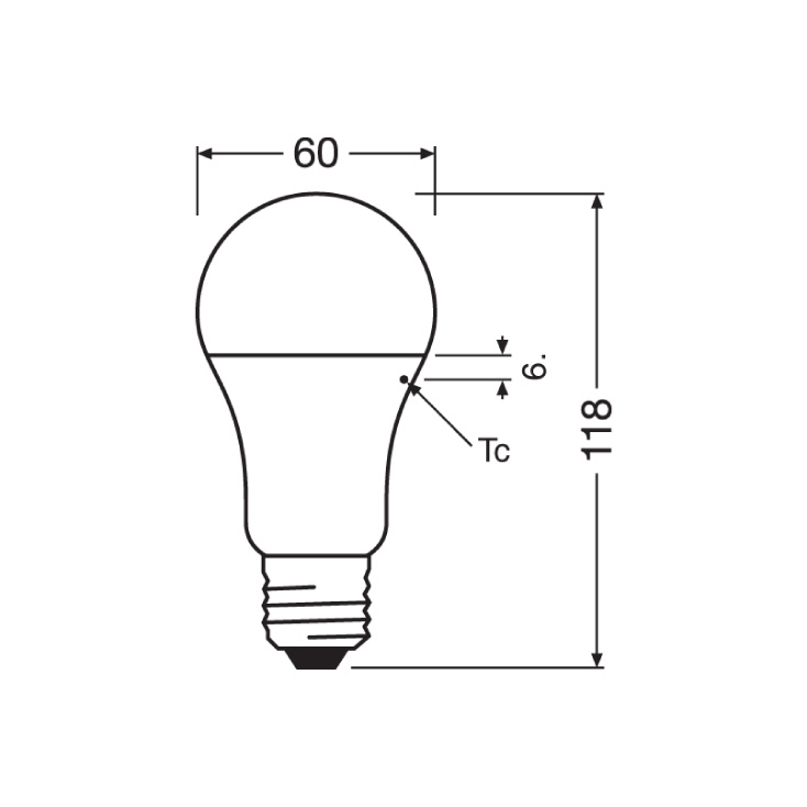 LED sijalica classic A100 od reciklirane plastike, 13W, 6500K, E27 OSRAM slika 2