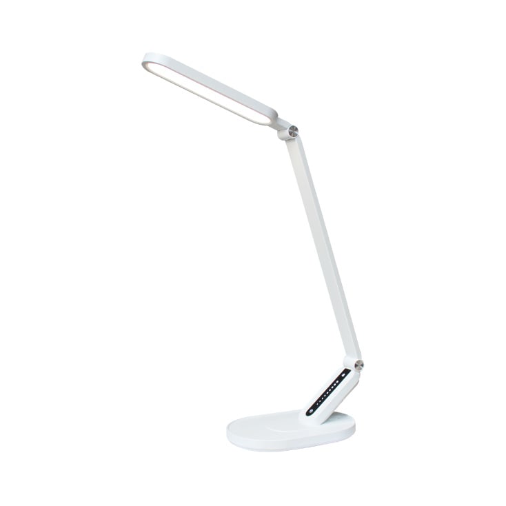 Stona LED lampa sa satom, podešavanjem svetla i USB punjenjem 10W OSRAM bela slika 1