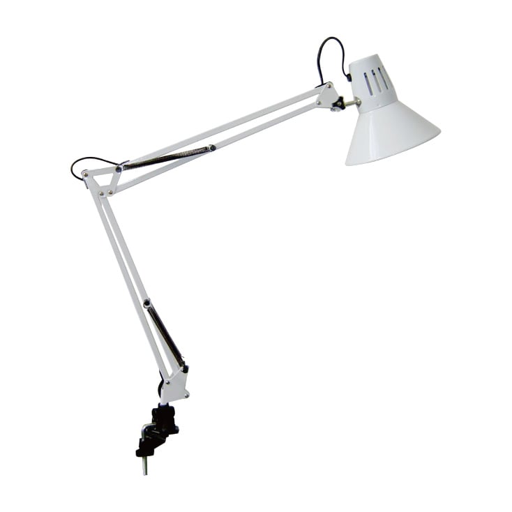 Stona lampa PANAN Classic Hook E27, OSRAM bela slika 1