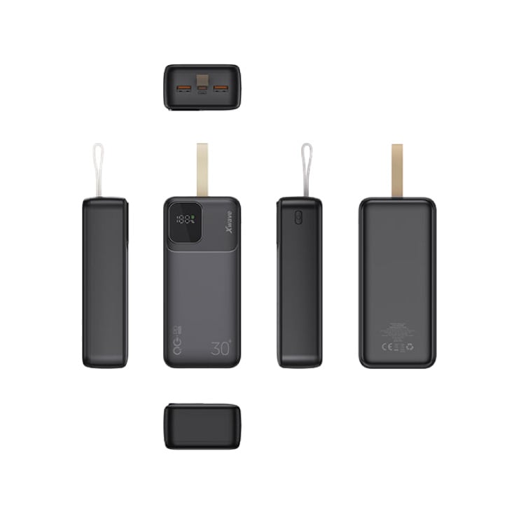 Xwave power bank eksterna baterija 30000mAh/20W/PD3.0/QC3.0/3A/2 xUSB/Type-C slika 2