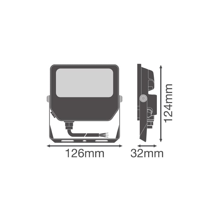 LEDVANCE LED reflektor sa podesivom snagom 9/18W beli slika 3