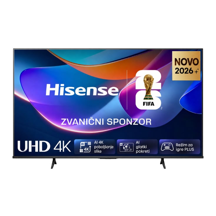 HISENSE 43 inča 43A6S LED 4K Ultra HD Smart TV slika 1