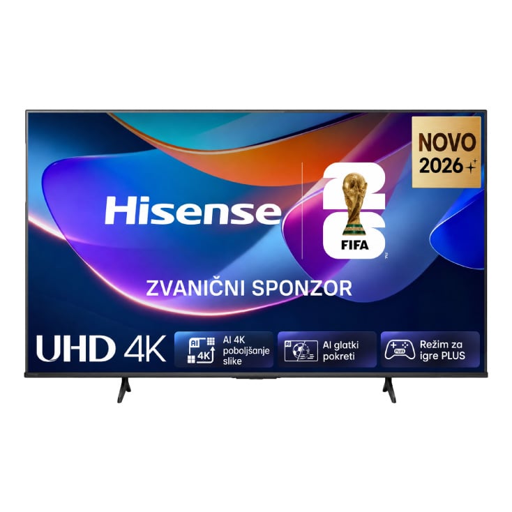 HISENSE 55 inča 55A6S 4K UHD LED Smart TV slika 1