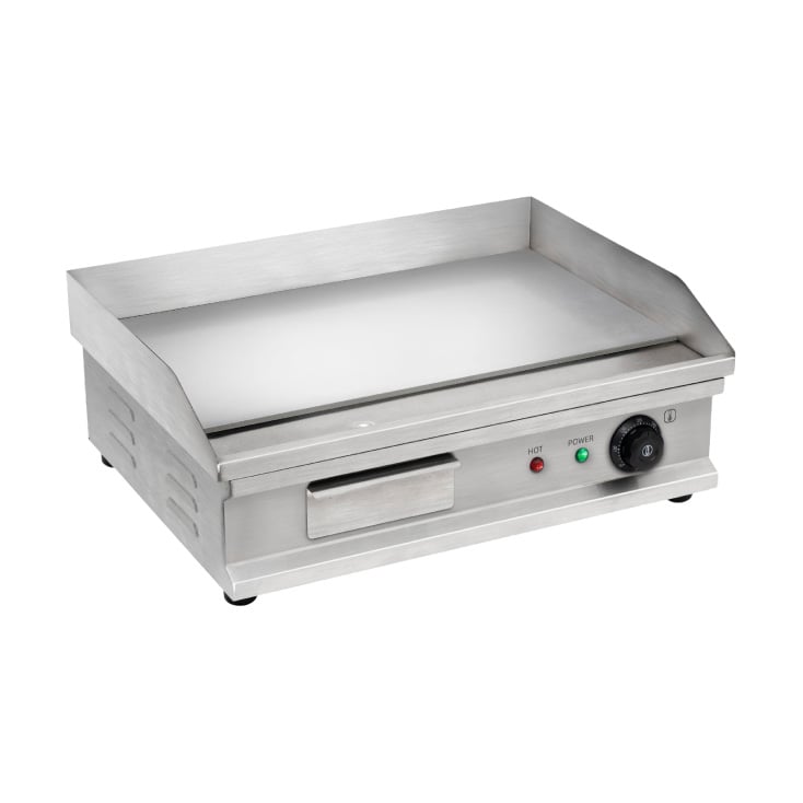 HOME električni gril sa čeličnom pločom, 3000W, 53.8x29.7 cm slika 1