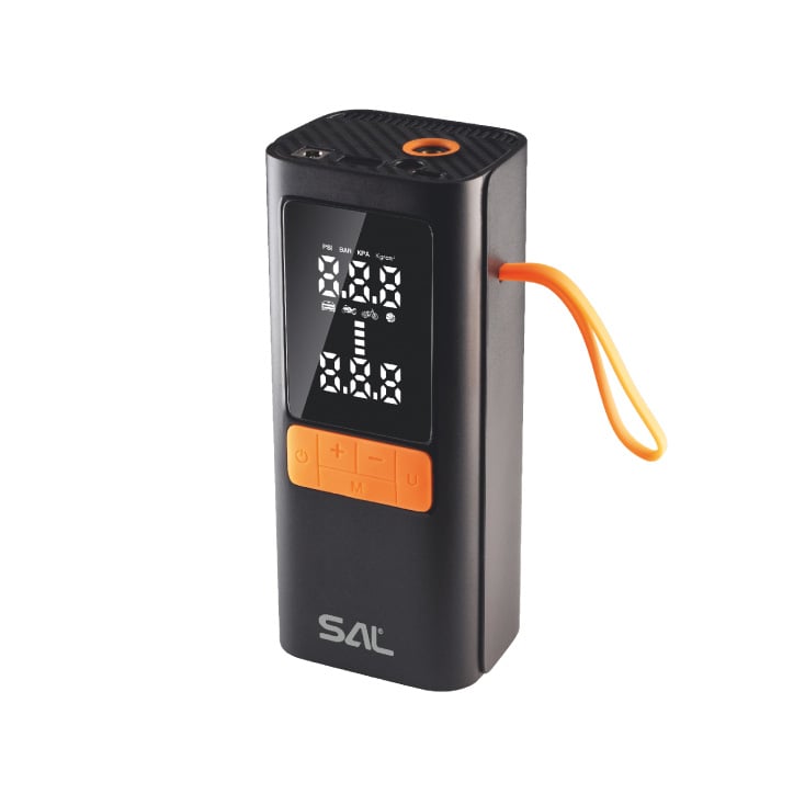SAL bežični automatski digitalni kompresor 3u1 sa LED lampom, 150 PSI slika 1
