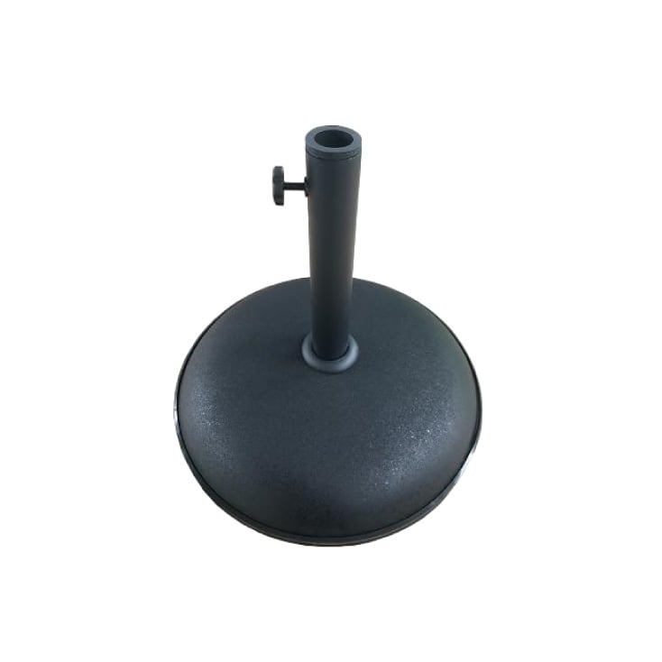 NEXSAS stalak za suncobran NX20, 20 kg, crni slika 1