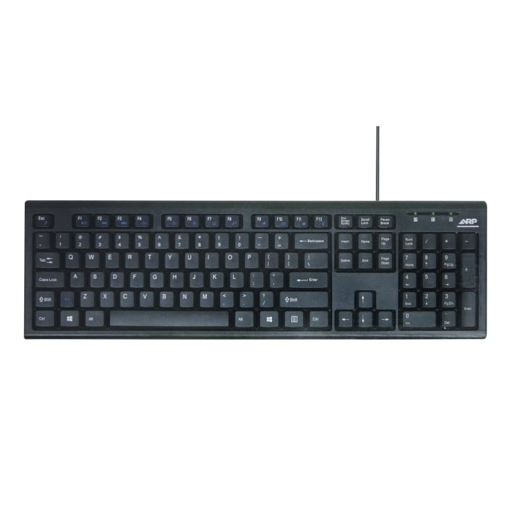 USB tastatura US/ENG layout crna slika 1