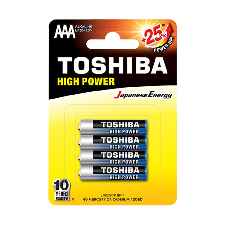 Toshiba alkalna baterija AAA 1.5V slika 1