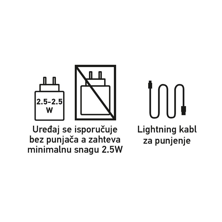 Xwave TWS300 Bluetooth TWS slušalice sa mikrofonom, crne slika 3