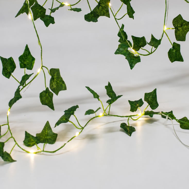 Dekorativni LED niz sa bršljanovim listovima 20 LED 190 cm slika 1