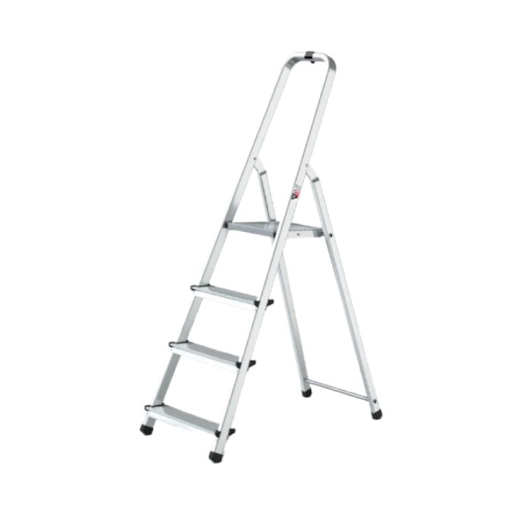 Aluminijumske merdevine Multisystem 3+1 gazišta 125 kg slika 1