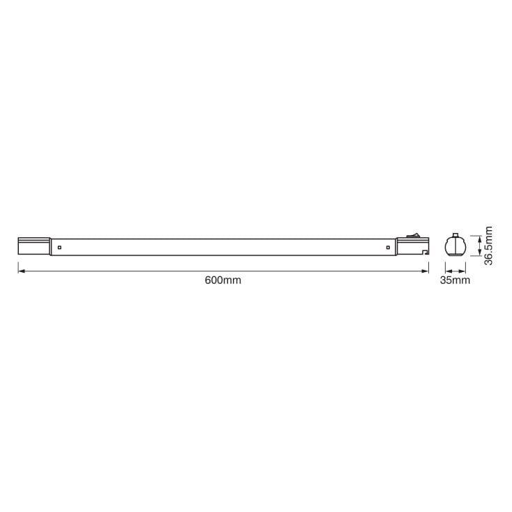 LED nadgradna lampa 8,9W 4000K OSRAM slika 4