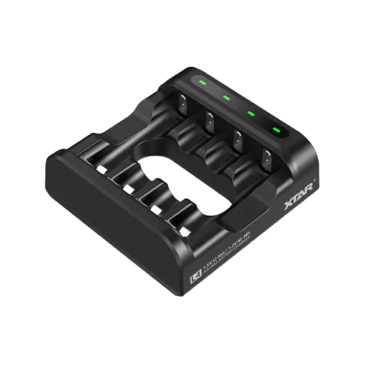 XTAR USB punjač AAA/AA Li-ion i Ni-MH akumulatora do 4 kom. slika 2