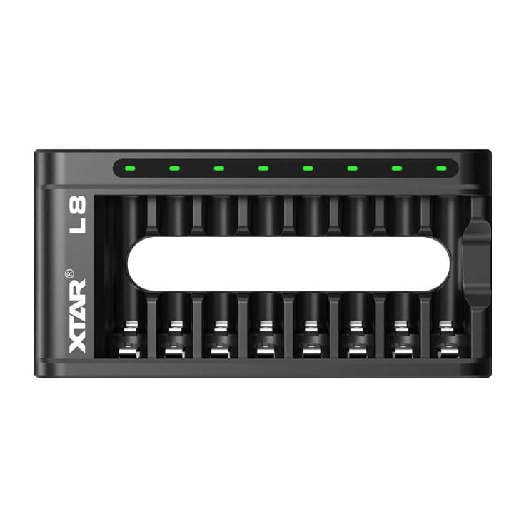 XTAR USB punjač AAA/AA Li-ion i Ni-MH akumulatora do 8 kom. slika 1