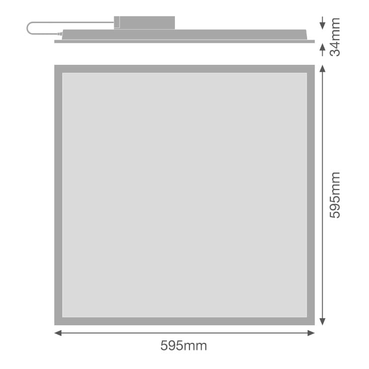 LED panel 35W dnevno svetlo LEDVANCE slika 3