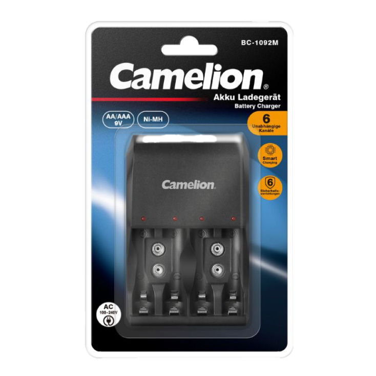 Camelion punjač akumulatora 4xAA/AAA, 2x9V slika 3